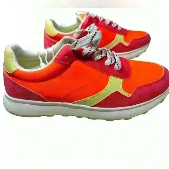 NEW W/ tags Serra Retro Neon Sneakers Women's size 7 - Picture 1 of 6